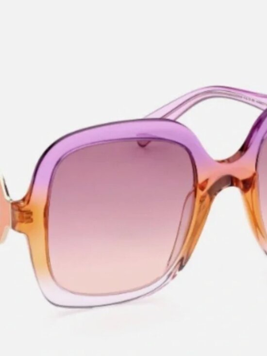 Emilio Pucci Oversized Gradient Purple and Orange Women\'s Sunglasses main image 10